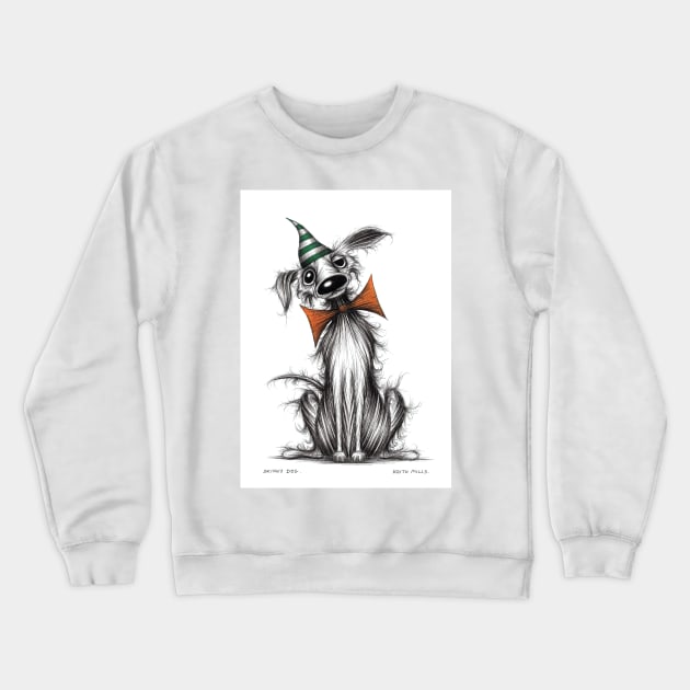 Skinny dog Crewneck Sweatshirt by Keith Mills